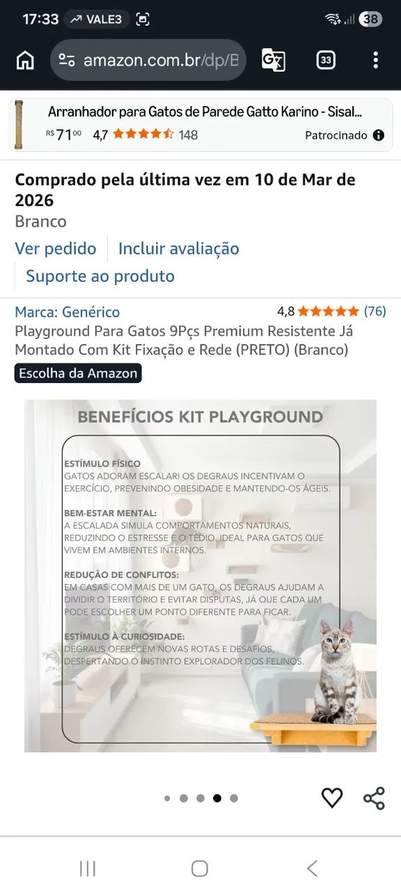 Playground para Gatos