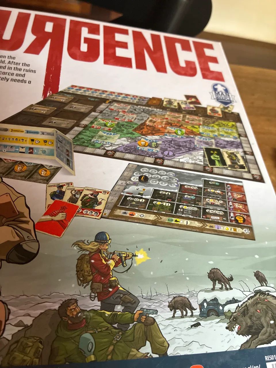 Jogo de tabuleiro Resurgence - com modo solo e expansão - Foto 3