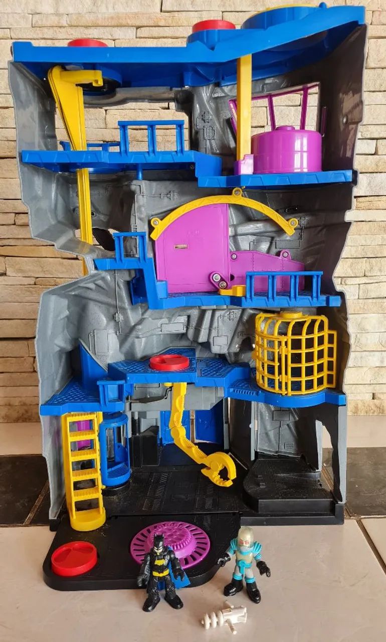 Batcaverna imaginext com batsinal luminoso  - Foto 4