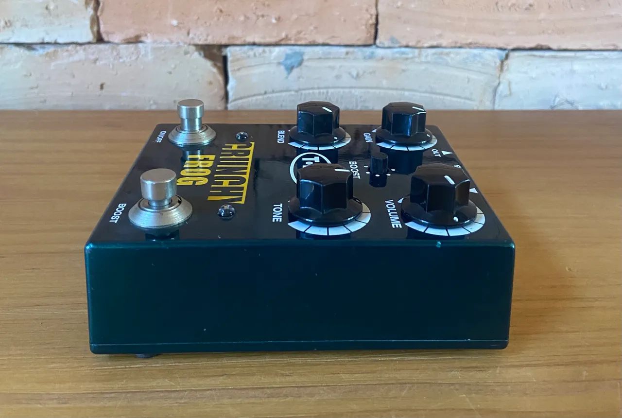 Pedal T-Rex Crunchy Frog Overdrive - Instrumentos musicais - Norte