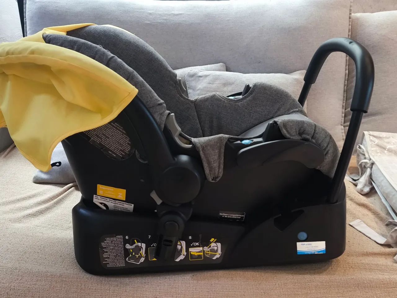 Carrinho com bebê conforto Safety 1 - Foto 5