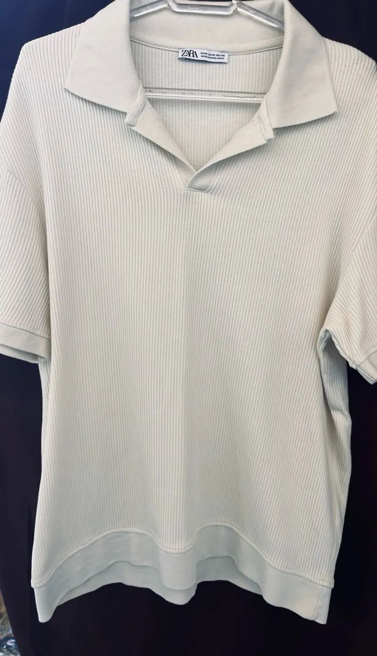 camisa polo zara 
