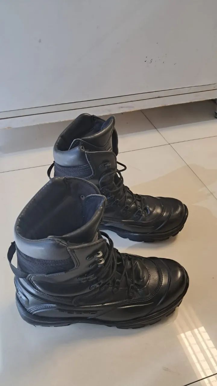 Coturno ACERO (Couro Legítimo e Borracha) - Foto 3