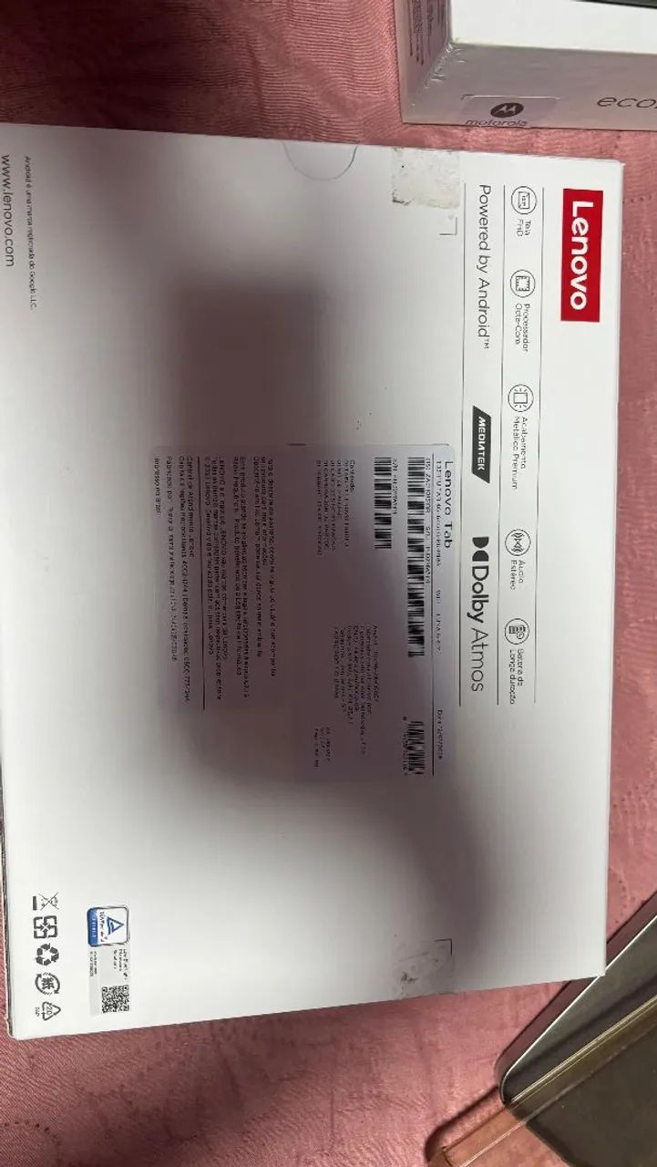 Celular Moto G 56 e Tablet Lenovo 10 P - Foto 2