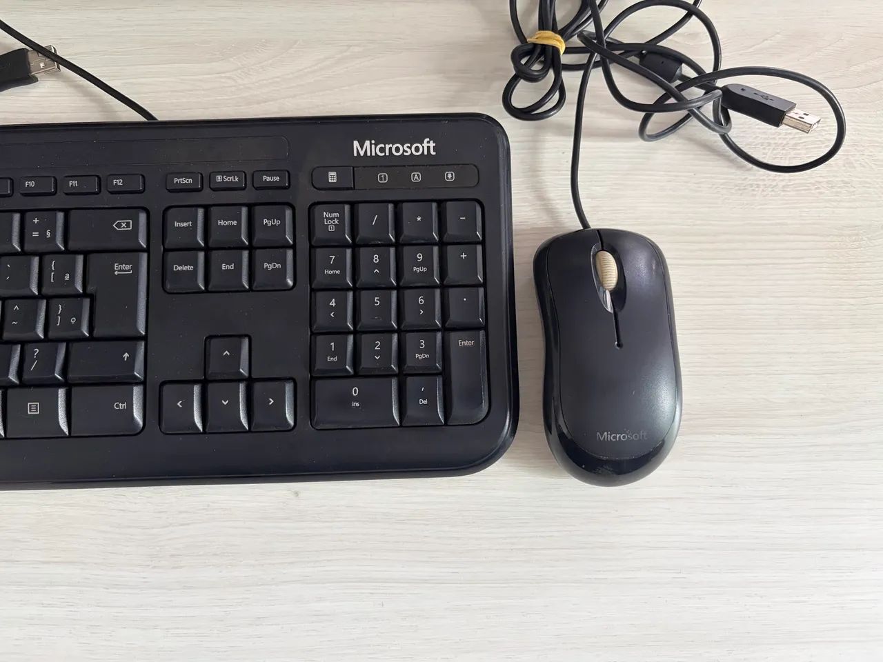 Kit Mouse e Teclado com fio Microsoft  - Foto 2