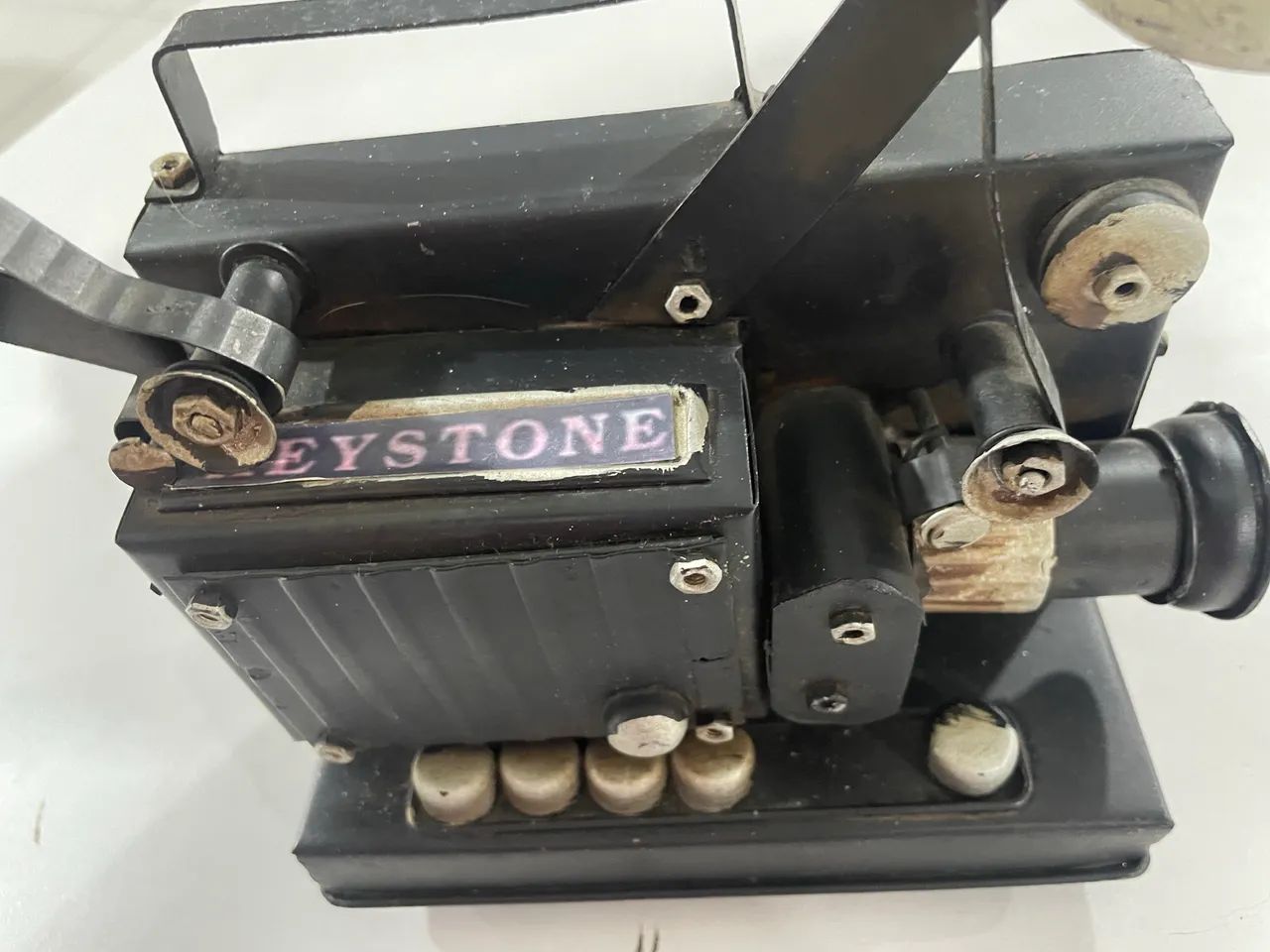 Decoração Vintage Cinéfilo Projetor Keystone - Foto 4