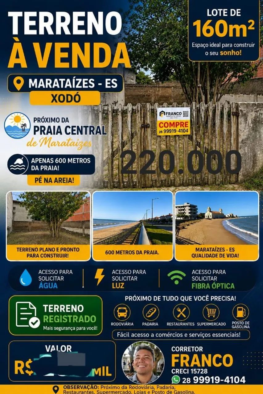 Terreno Marataízes 