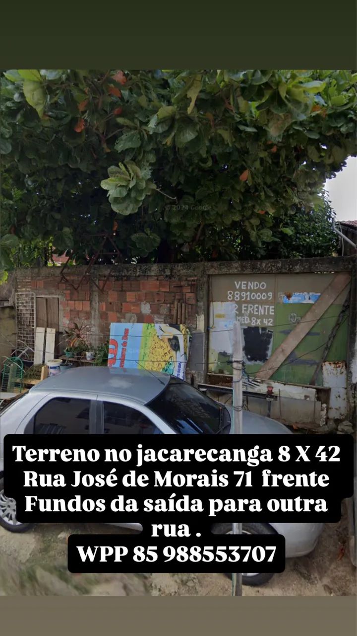 VENDO TERRENO NO JACARECANGA