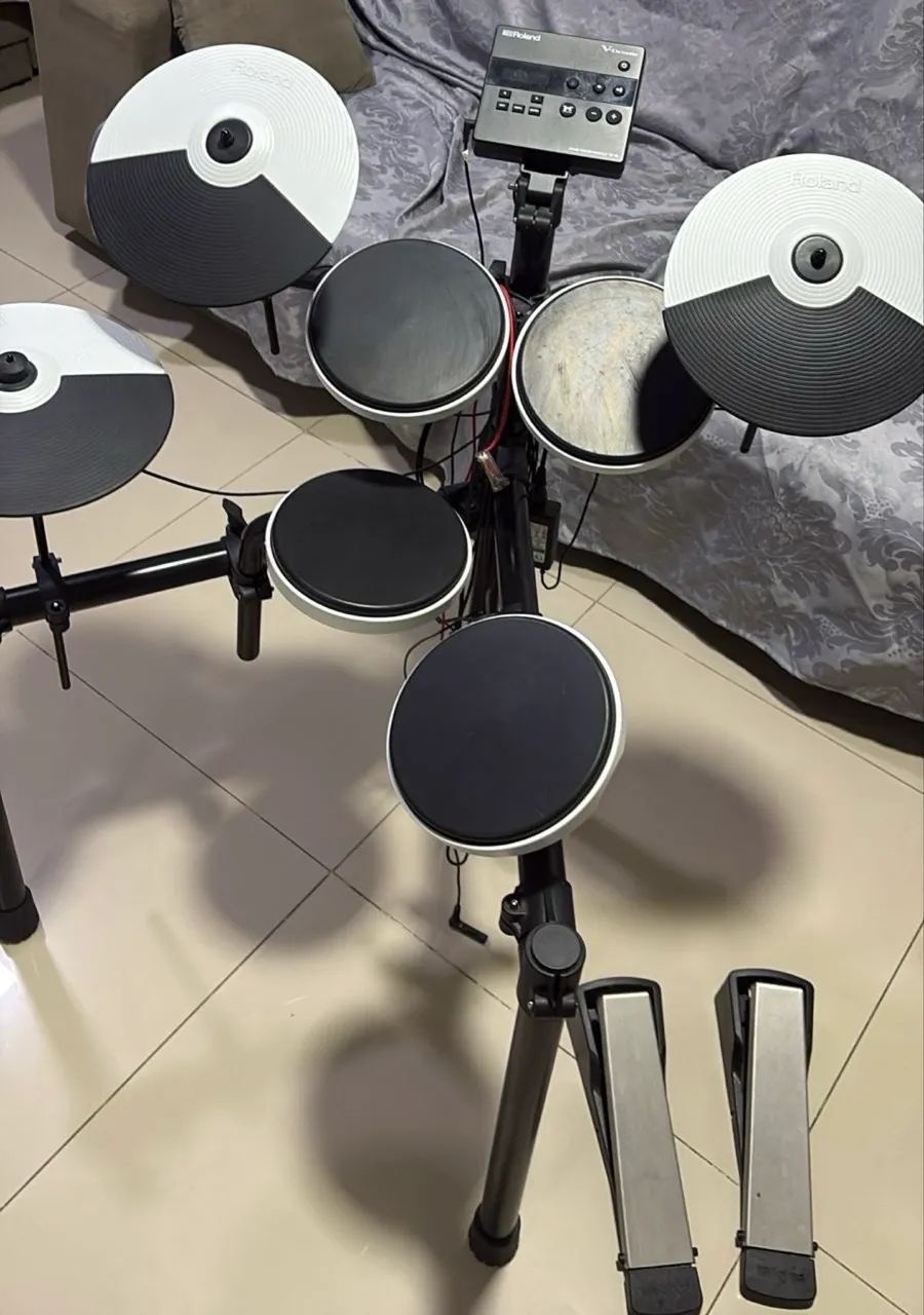 Bateria Eletronica V-Drums TD -02 - Foto 5
