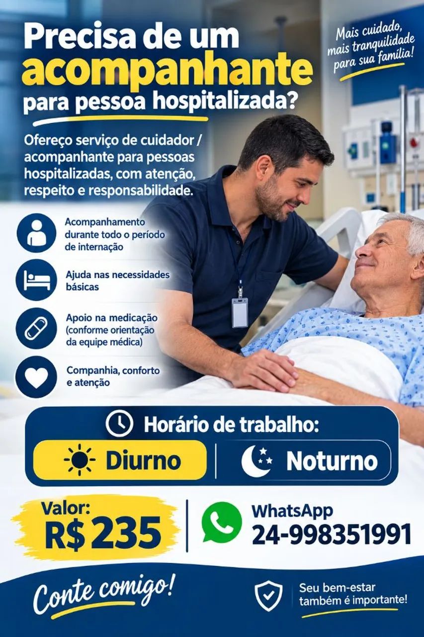 Acompanhante hospitalar 