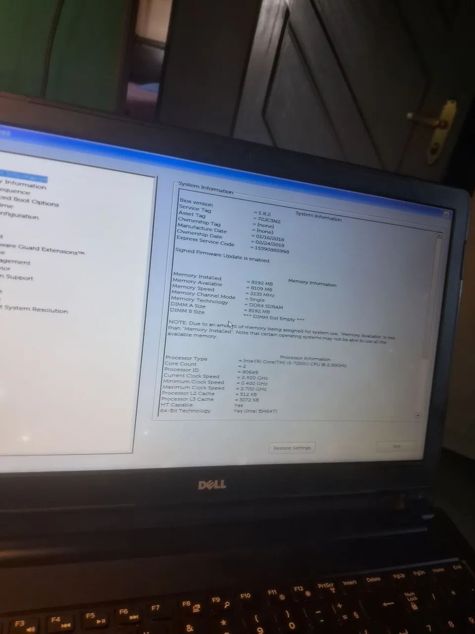 Notebook DELL Core i5 7 Geração 8GB de ram - Foto 4