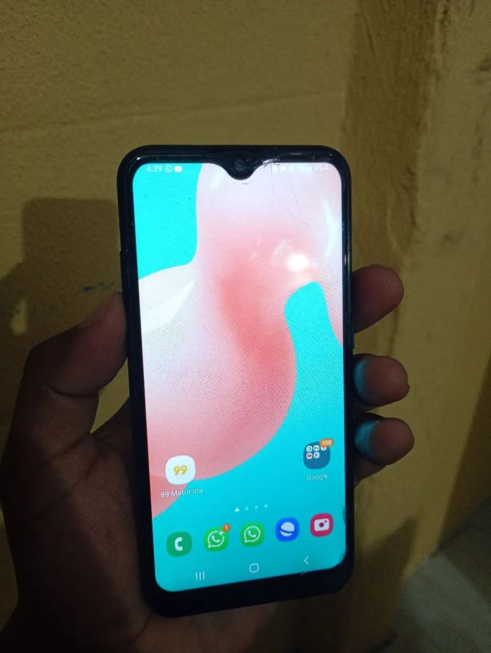 Galaxy A01 funcionando tela perfeita  - Foto 3