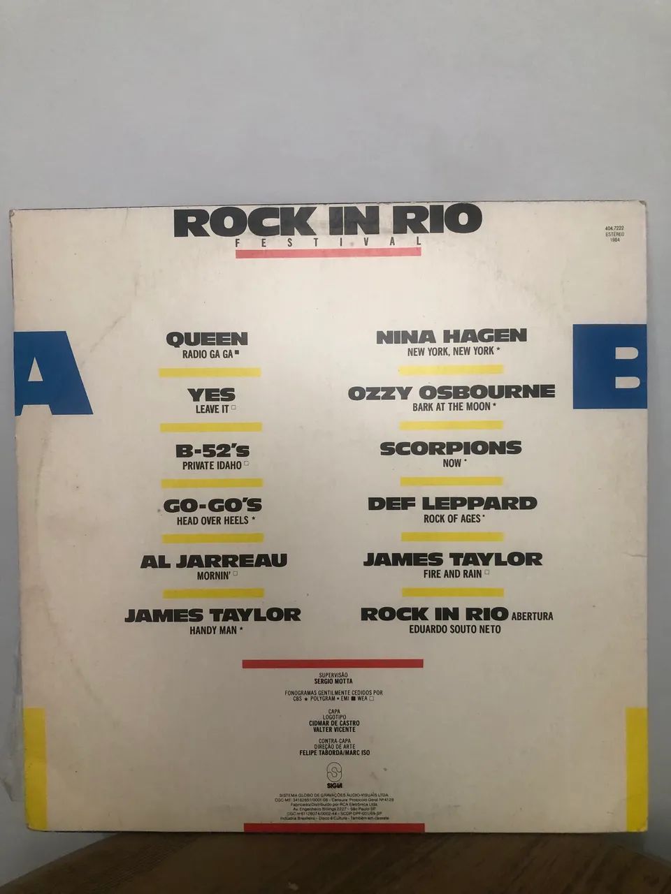 Disco lp ROCK IN RIO  - Foto 2