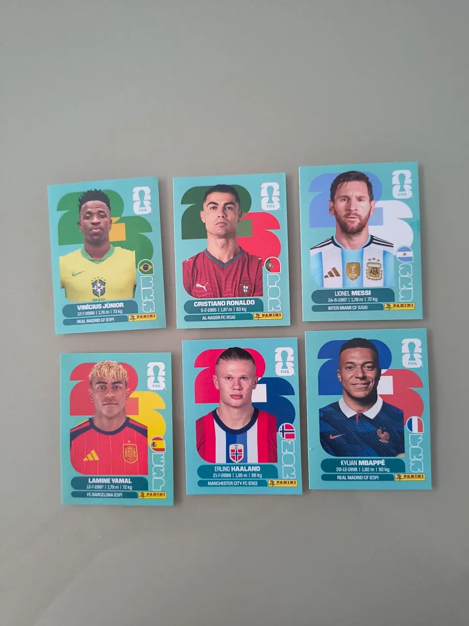 Figurinha copa 2026