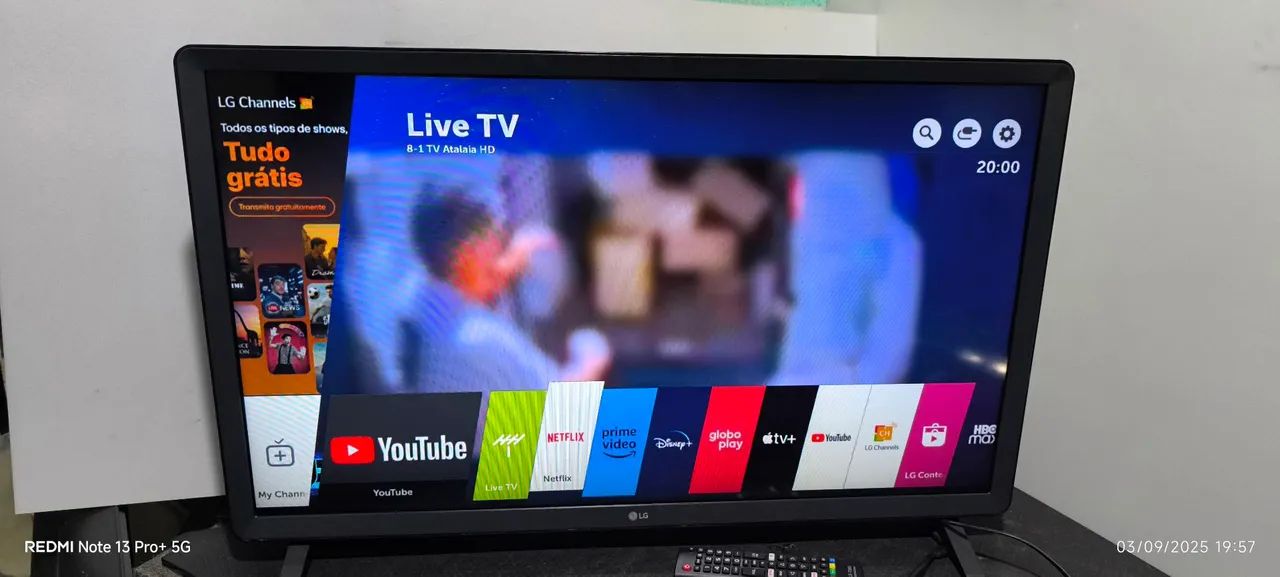 SMART TV LG 32 POLEGADAS BEM CONSERVADA  - Foto 2