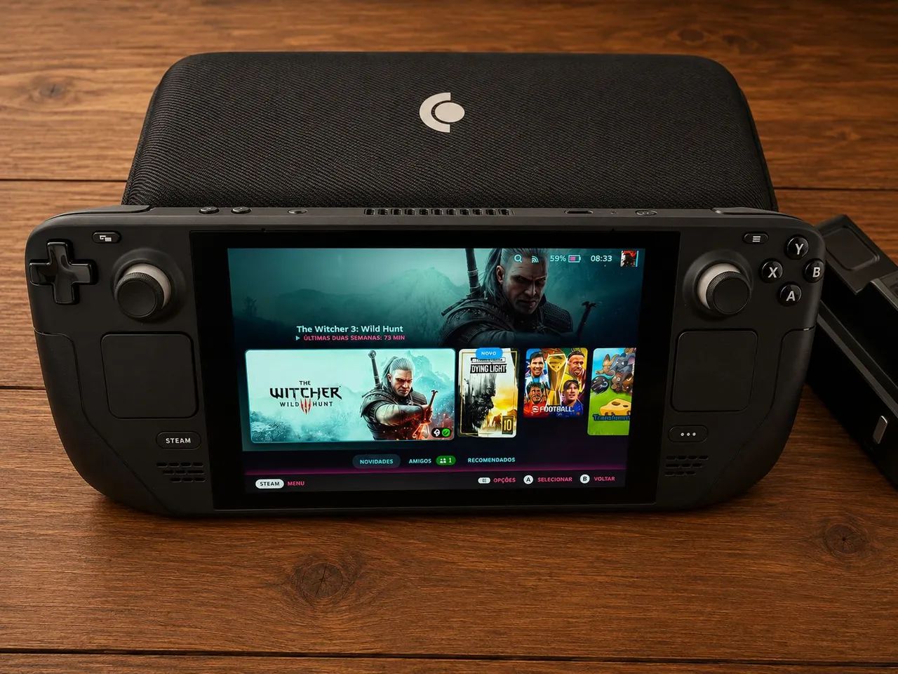 Steam deck lcd