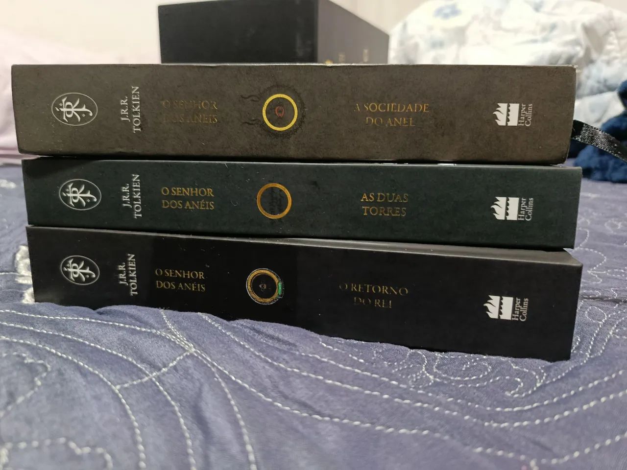 BOX SENHOR DOS ANEIS CAPA DURA (USADO) - Foto 3