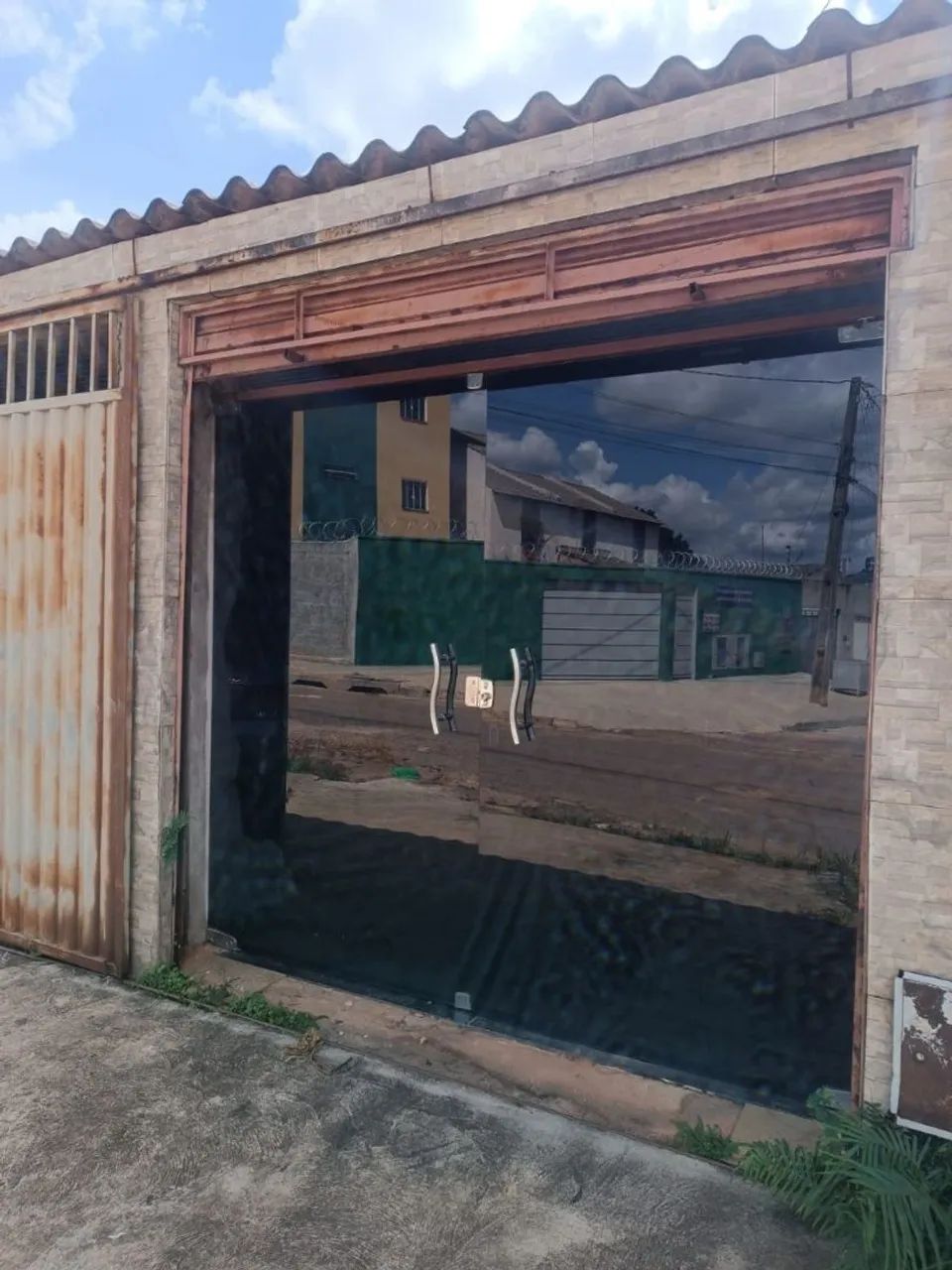 Porta de vidro 