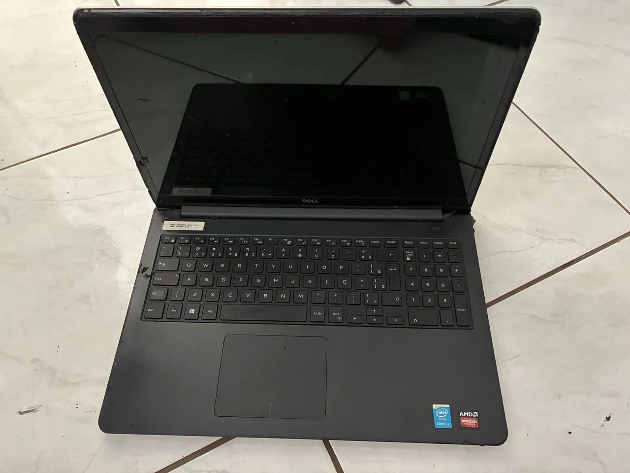 Notebook Dell Inspiron 5547 i7 CARCAÇA quebrada