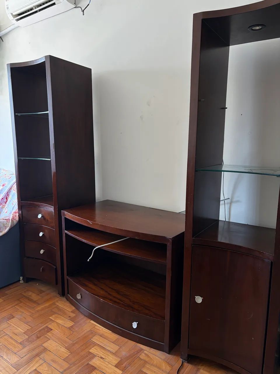 Estante Modular 3 Peças com Torres e Rack