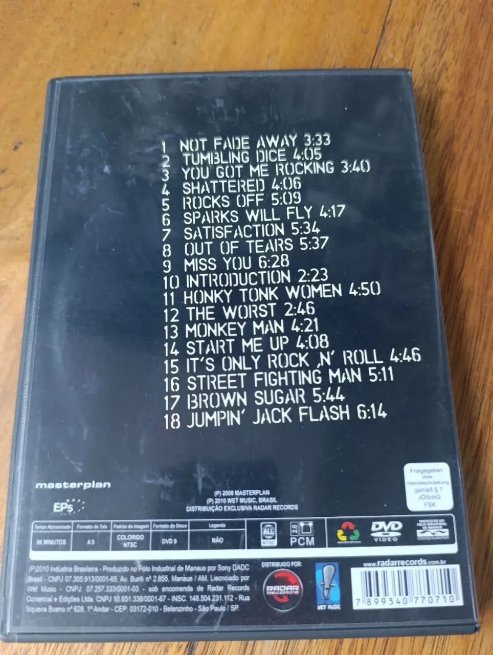 DVD ROLLING STONES VOODOO LOUNGE IN NEW JERSEY  - Foto 2