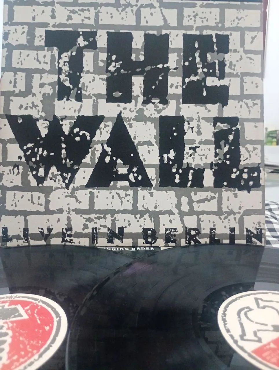 LP THE WALL ROGER WATERS ,1990 LIVE IN BERLIN 