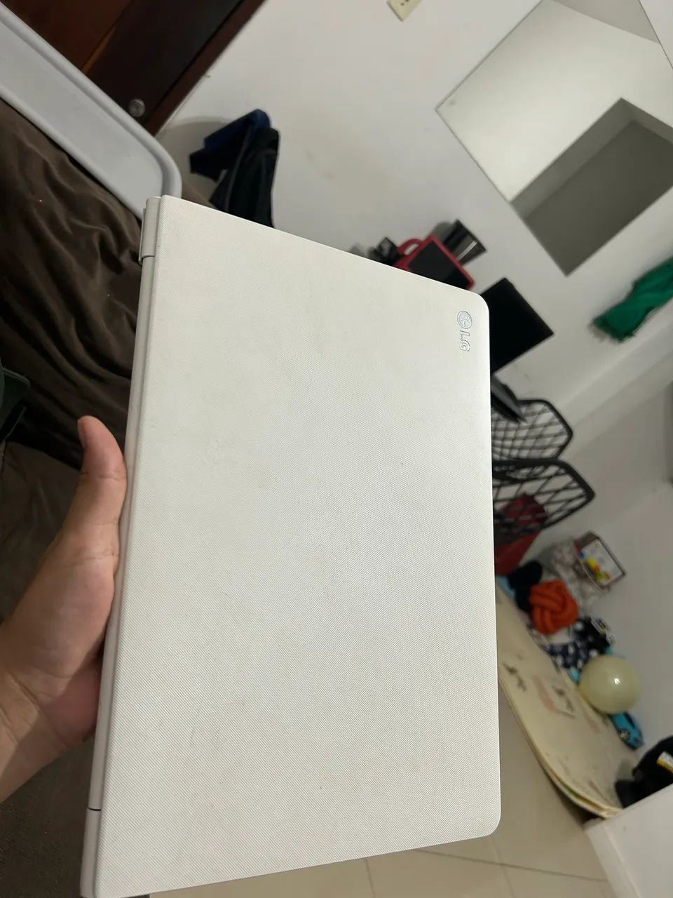 Notebook LG branco 