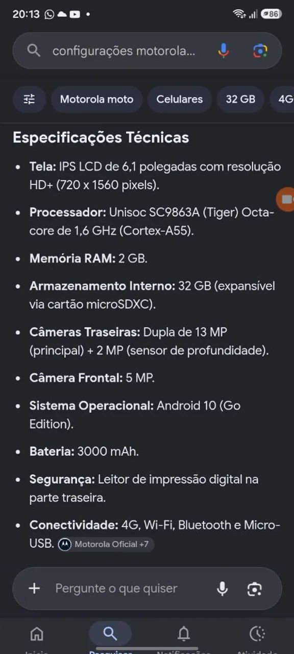Celular da Motorola  - Foto 5