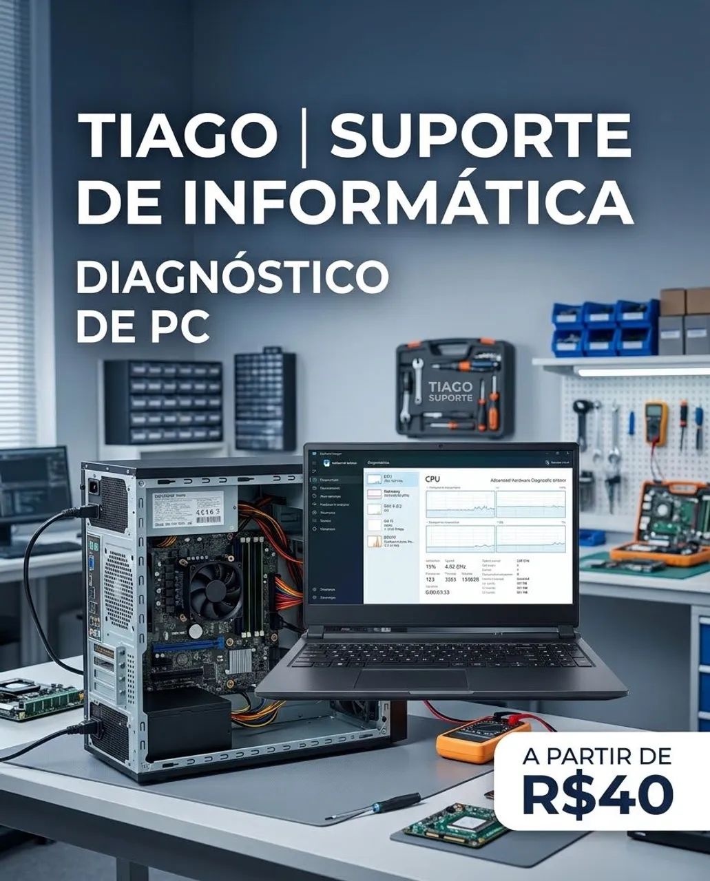 Técnico de Informática | Diagnóstico de PC e Notebook