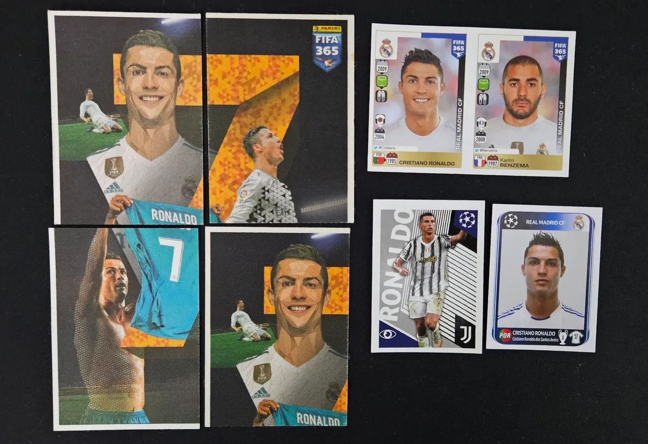 Figurinhas CR7 - Cristiano Ronaldo 
