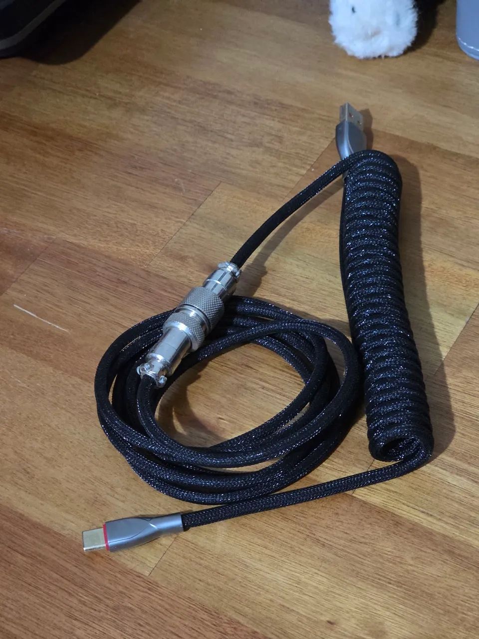 Coiled Cable para PC/Teclado