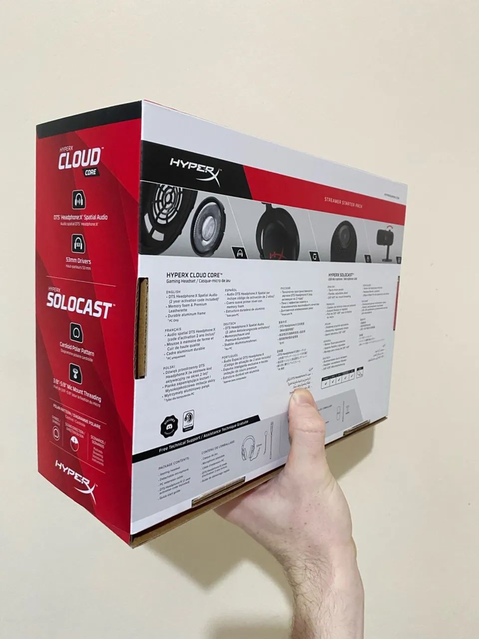 HyperX Streamer Starter Pack ? SoloCast + Cloud Core - Foto 3