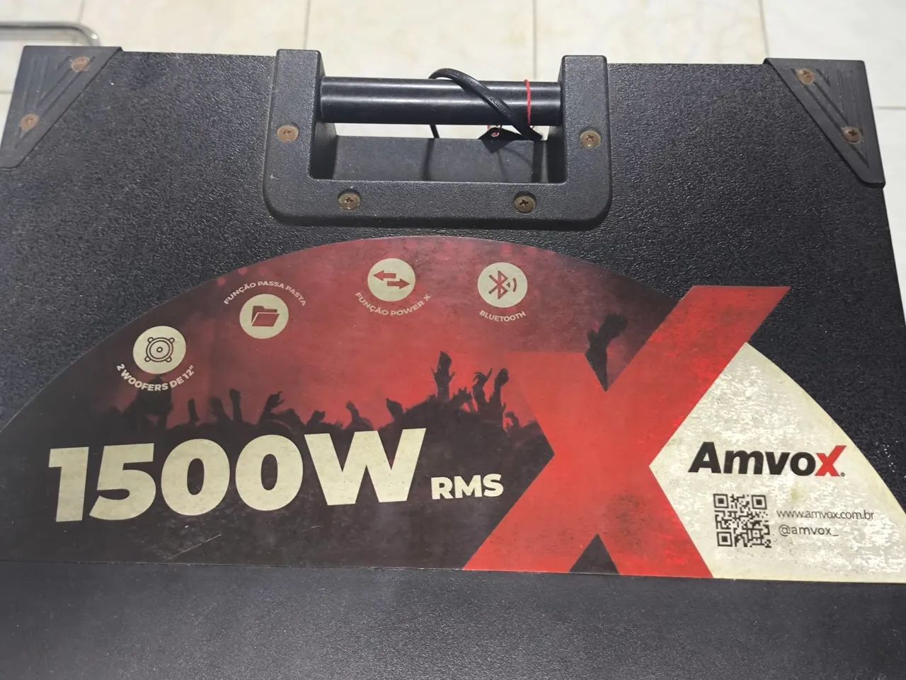 Caixa de Som Amvox Paredão  - Foto 2