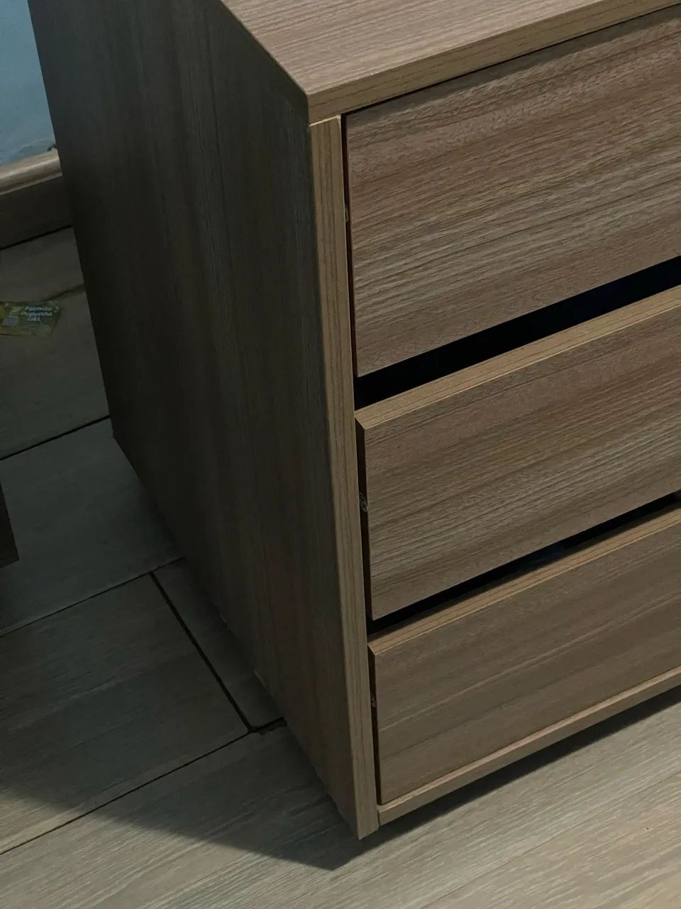 CÔMODA 3 GAVETAS MDF  - Foto 3