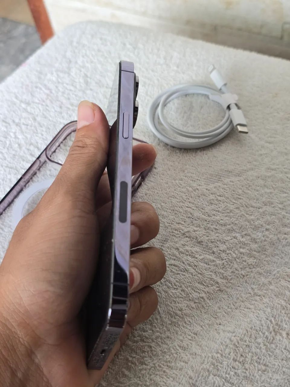 IPHONE 14 PRÓ MAX 128GB IMPECÁVEL, SEM MARCAS DE USO - Foto 4