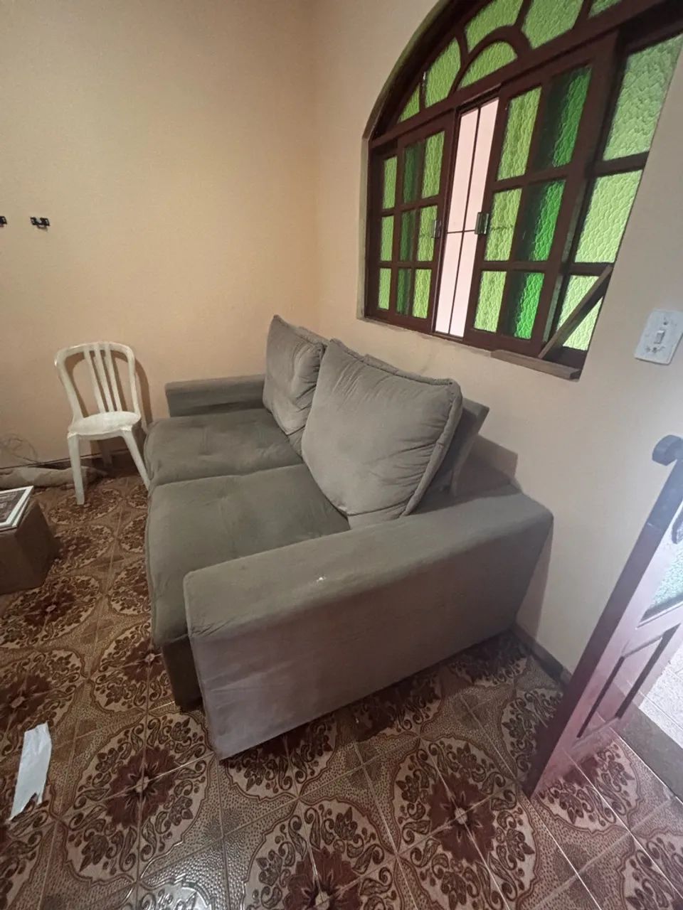 Sofá 2 lugares reclinável 
