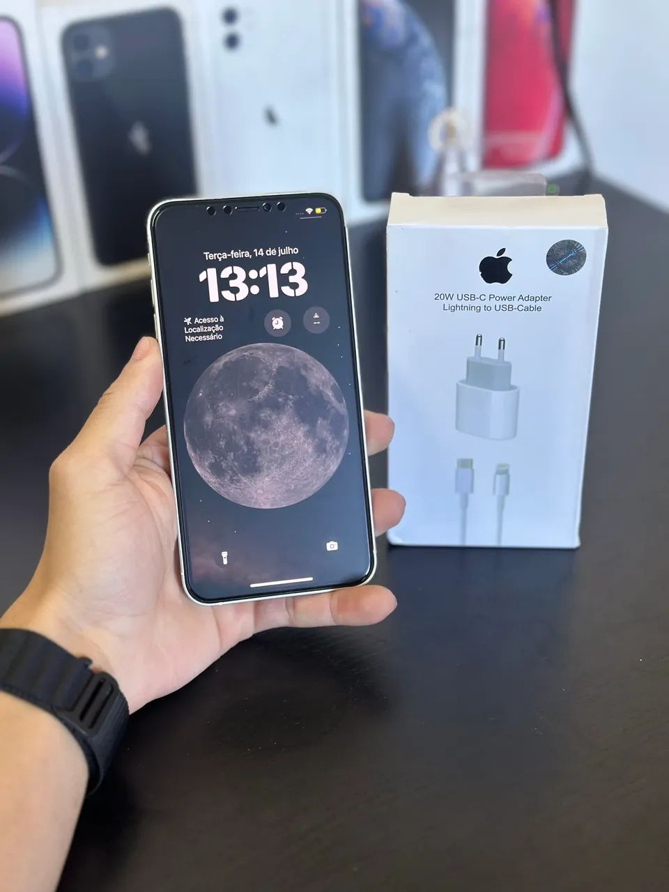 iPhone XS Max na carcaça do 17 pro Max  - Foto 4