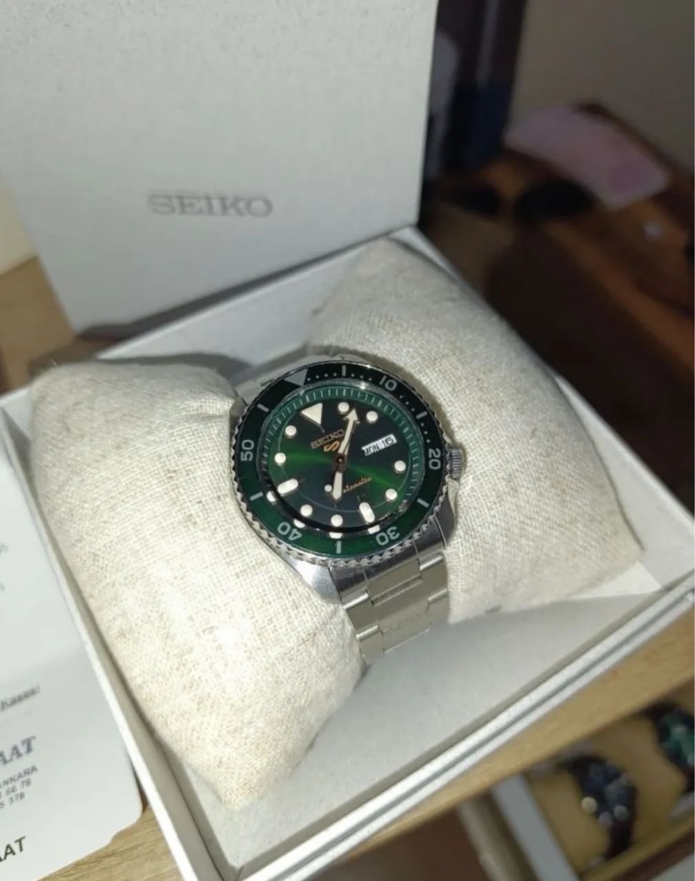 SEIKO Srpd61k1 - Verde Automatico - Foto 3