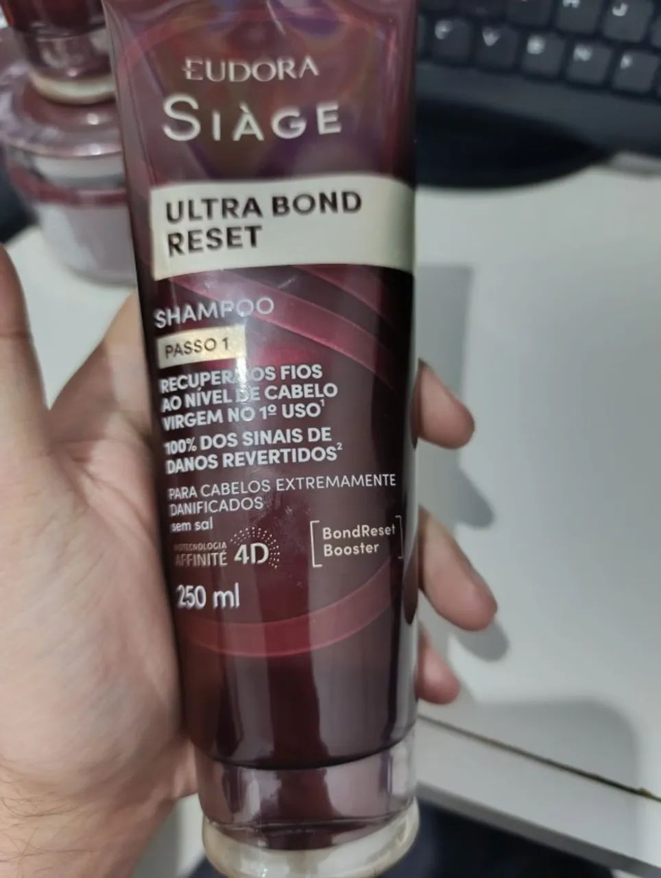 Kit Eudora Siàge Ultra Bond Reset Completo Tratamento 4 Itens - Foto 5