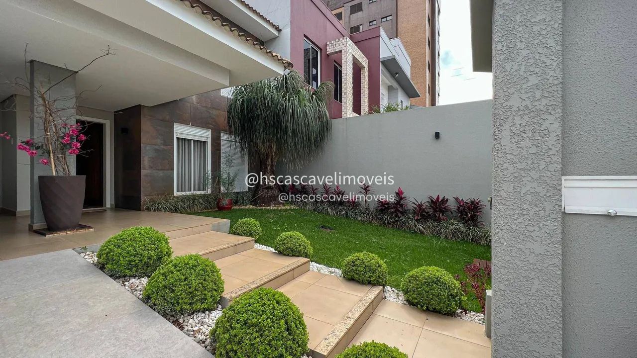 Sobrado semi mobiliado, com piscina e 4 suítes no Centro de Cascavel - PR. - Foto 4