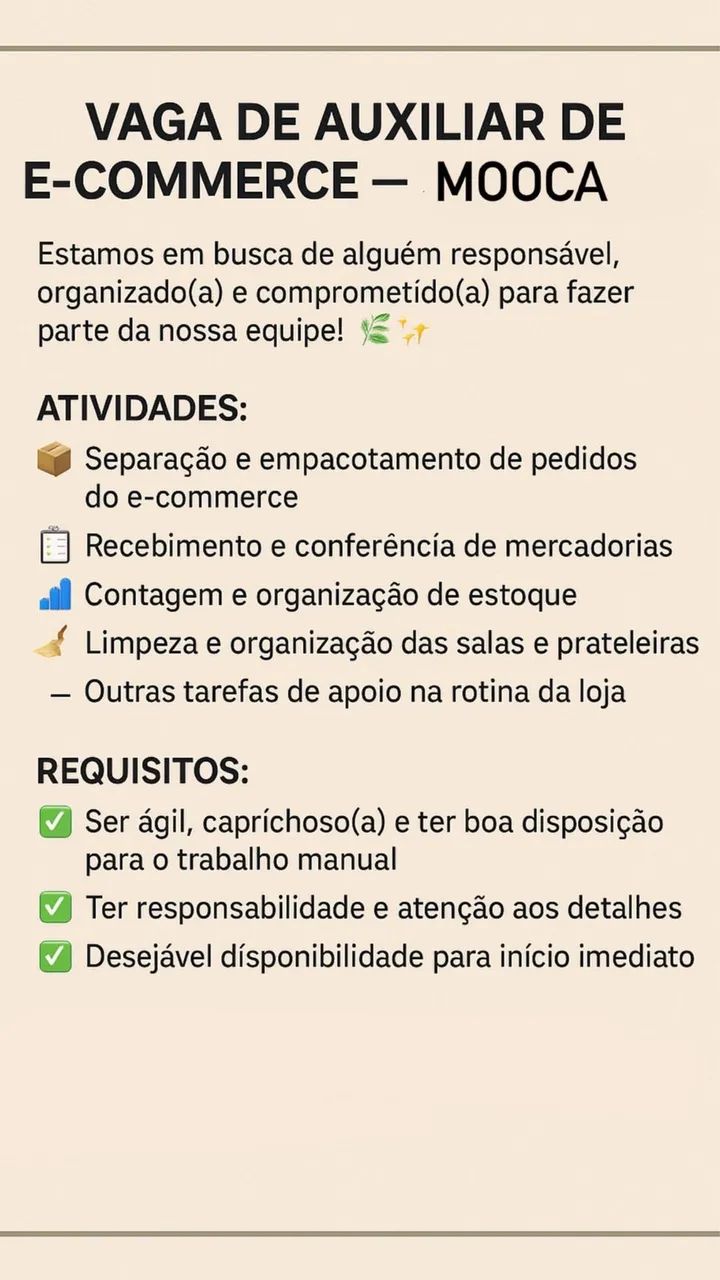 Assistente de Expedição