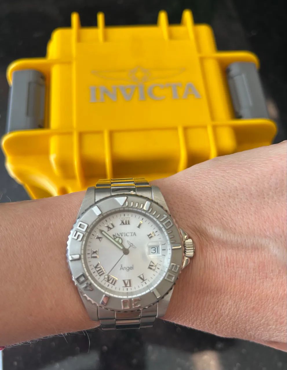 Relógio Invicta Angel Original + Caixa | Semi Novo | Elegante e Sofisticado - Foto 3