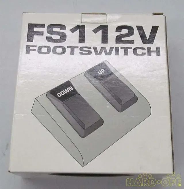 O Behringer FS112V BK (Black) é um footswitch duplo de construção