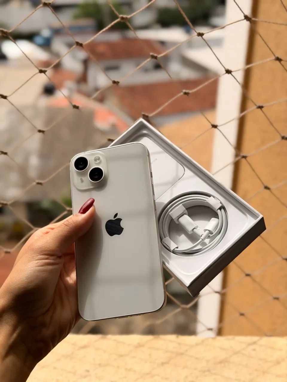 iPhone 14 branco 128gb