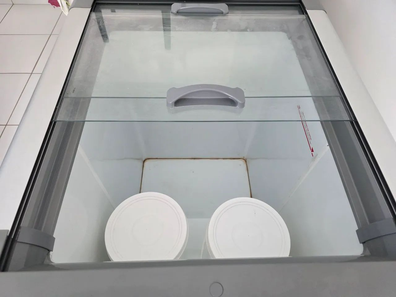Vendo freezer horizontal expositor seminovo na garantia e NF