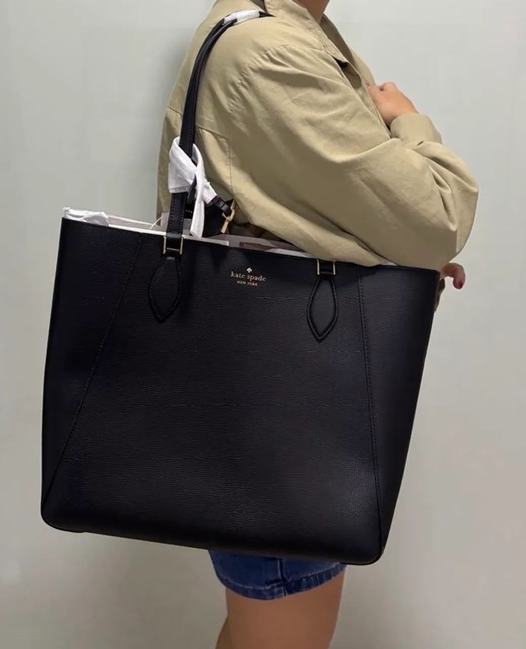 Bolsa Preta Kate Spade - Foto 5