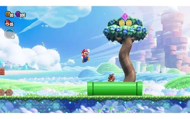 Console Nintendo Switch Oled Bundle Super Mario Bros Wonder Lacrado - Foto 2