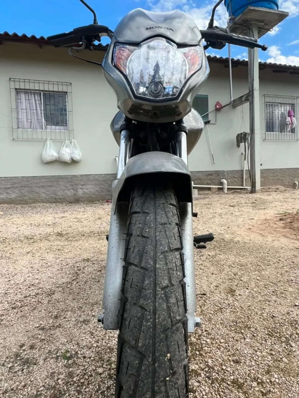 Vendo Moto CG 150 Flex Cinza - Foto 3