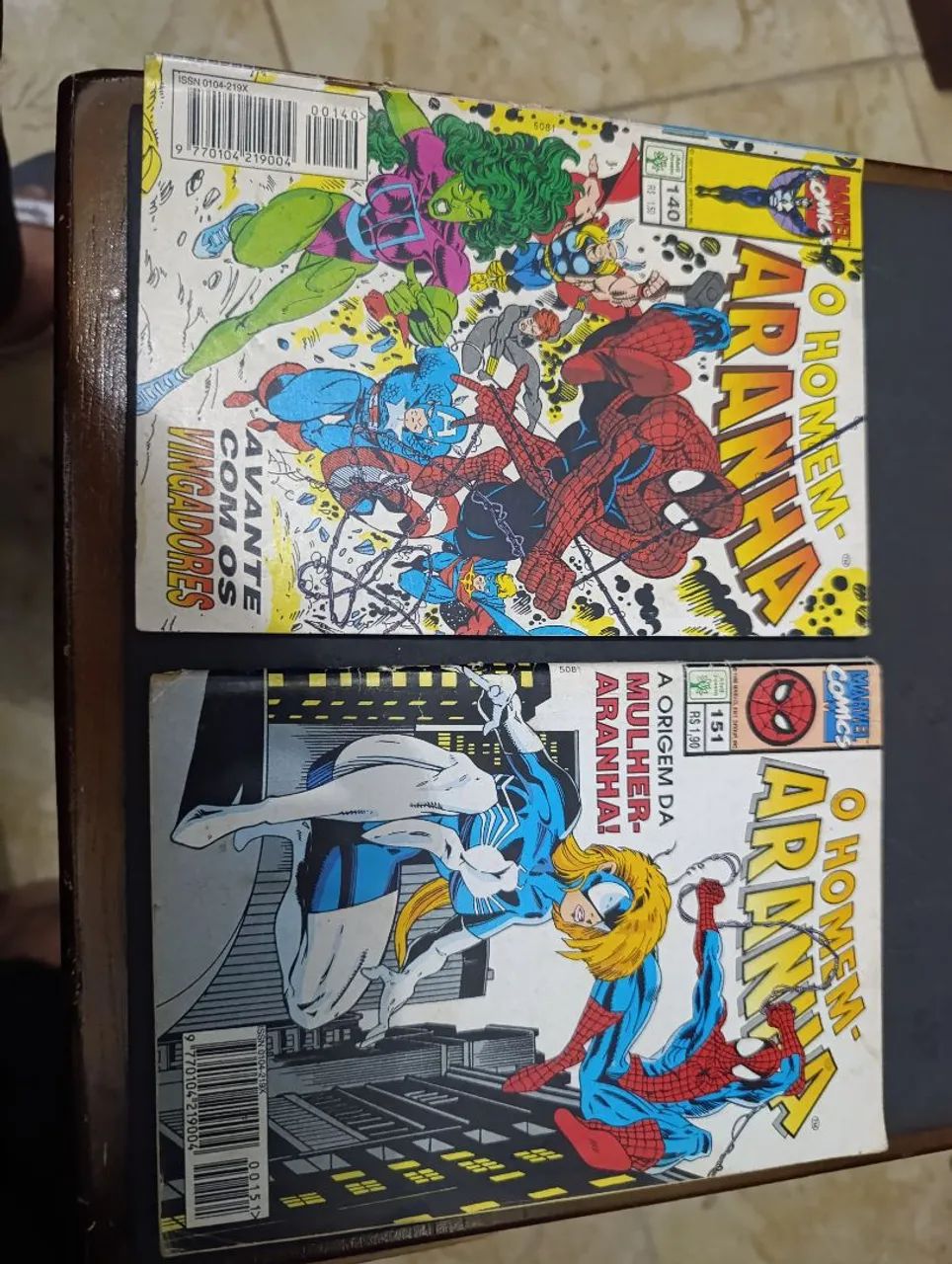 Gibisdi homem aranha antigo todos 4 - Foto 3