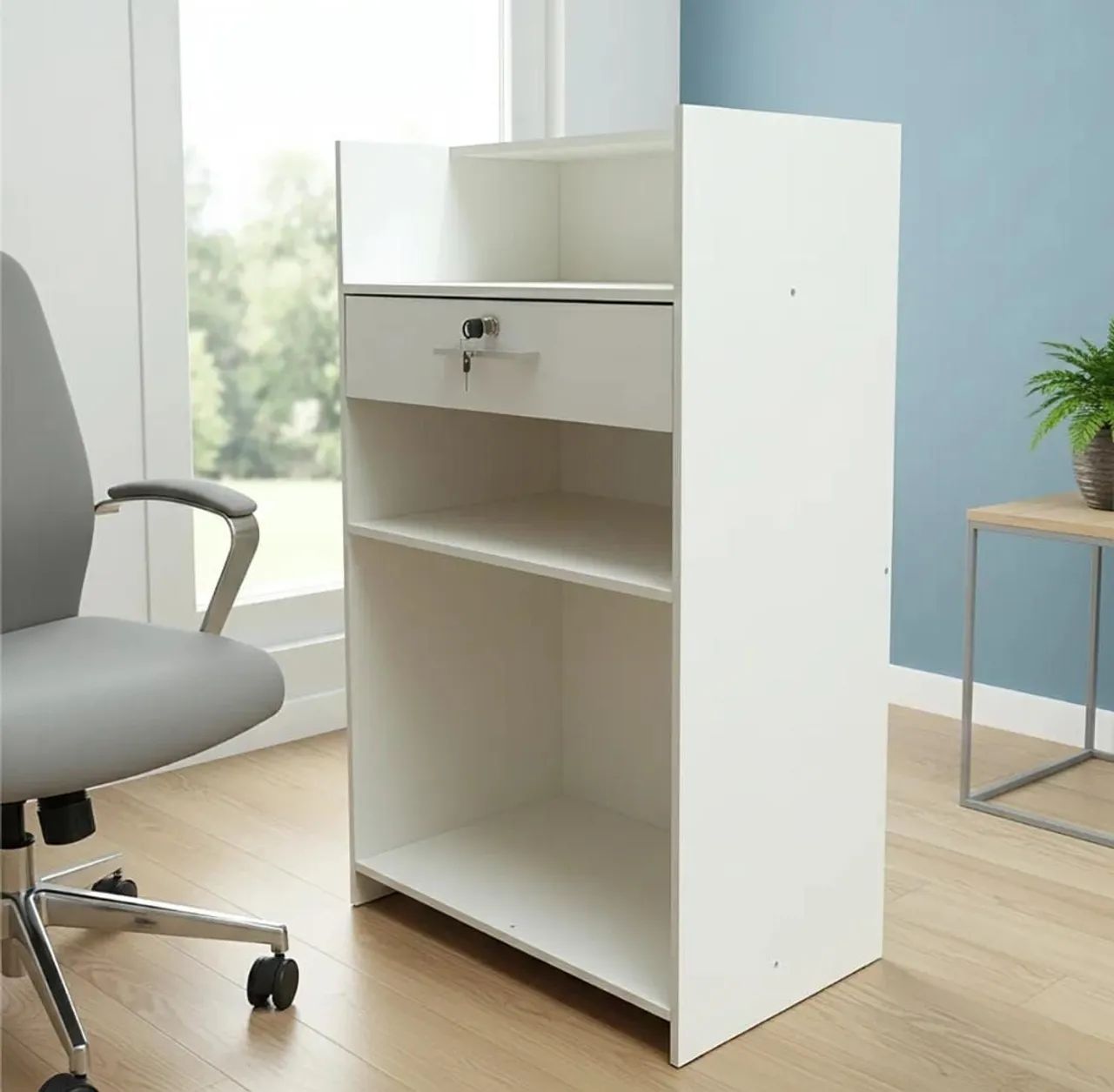 Balcão de atendimento 100% MDF 